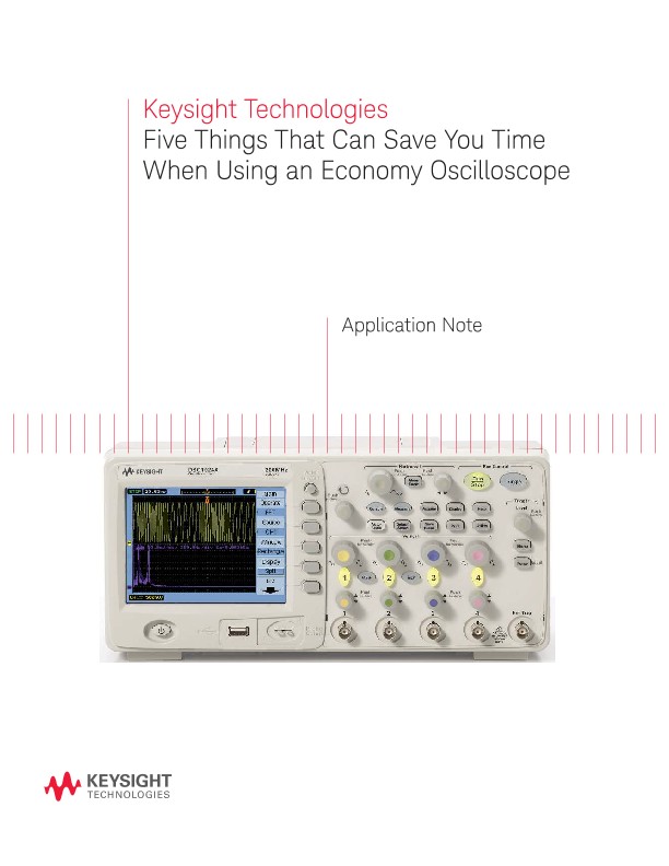 Economy Oscilloscope: 5 Time Saving Tips