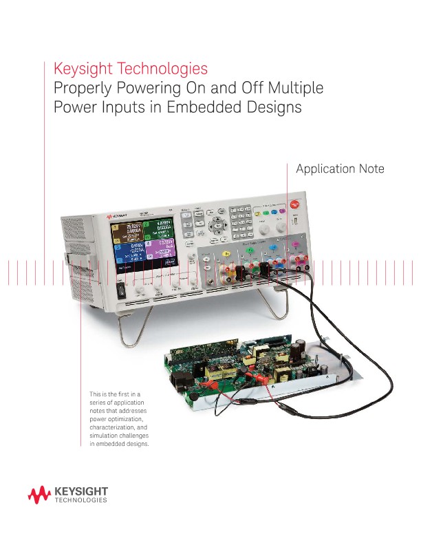 Properly Powering On and Off Multiple Power Inputs in Embedded Designs