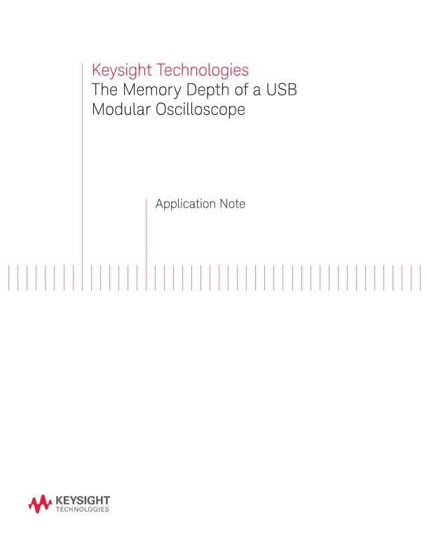 USB Modular Oscilloscope Memory Depth