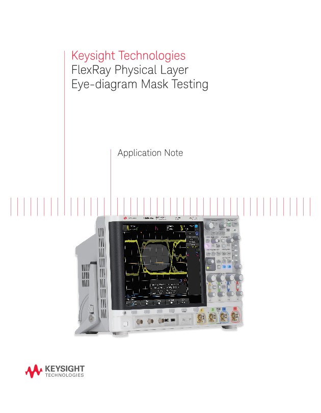 FlexRay Physical Layer Eye-diagram Mask Testing