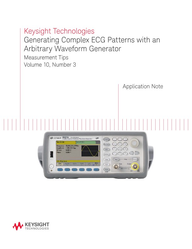 Generating Complex ECG Signal Patterns with AWGs