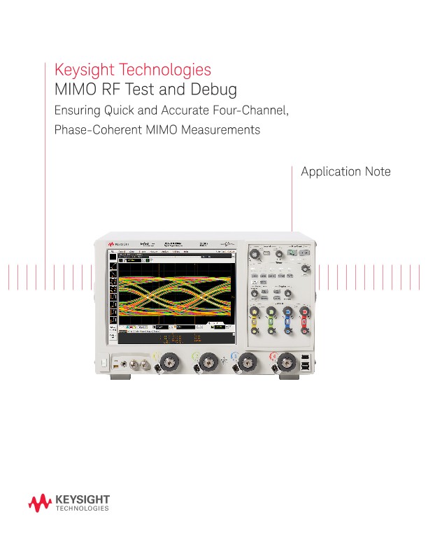 Solutions for MIMO RF Test and Debug 