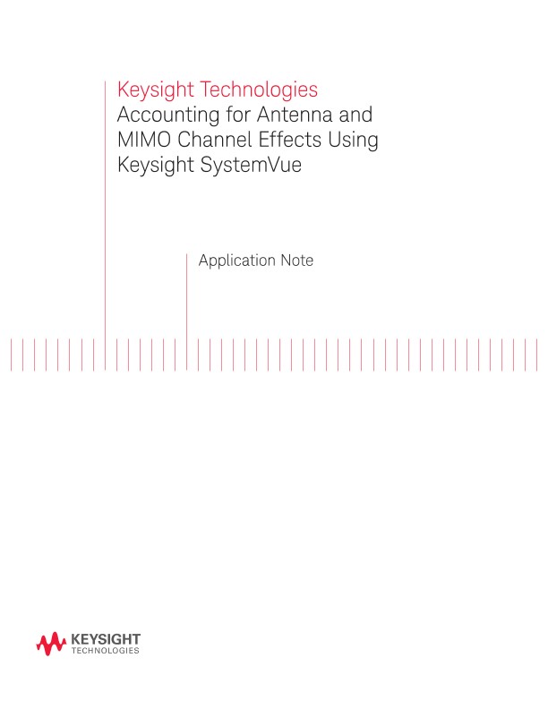 Accounting for Antenna and MIMO Channel Effects
