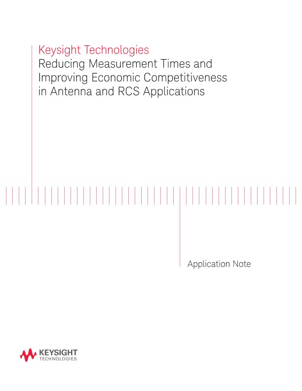 Reducing Measurement Times in Antenna and RCS Applications
