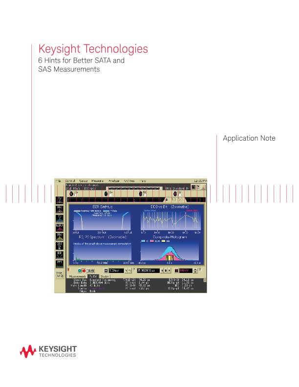 Better Serial ATA (SATA) and SAS Measurements: 6 Hints