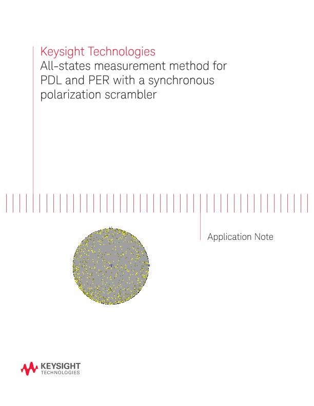 Methods for PER and PDL Measurements with a Polarization Scrambler