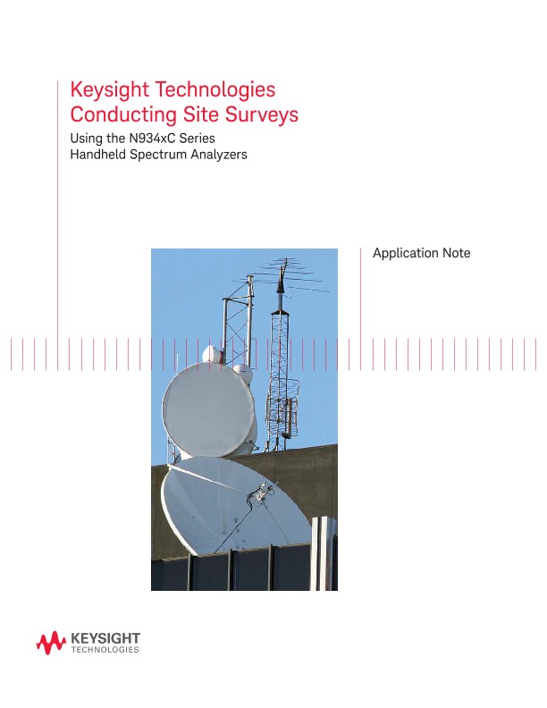 Conducting Site Surveys Using Handheld Spectrum Analyzers