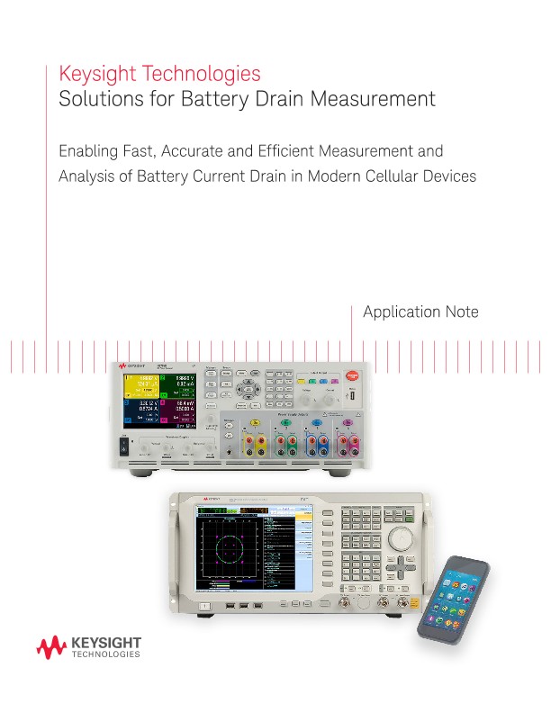 Battery Drain Measurement Solutions