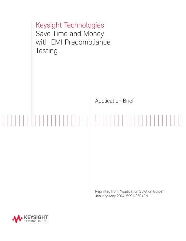 EMI Precompliance Testing Saves Time and Money