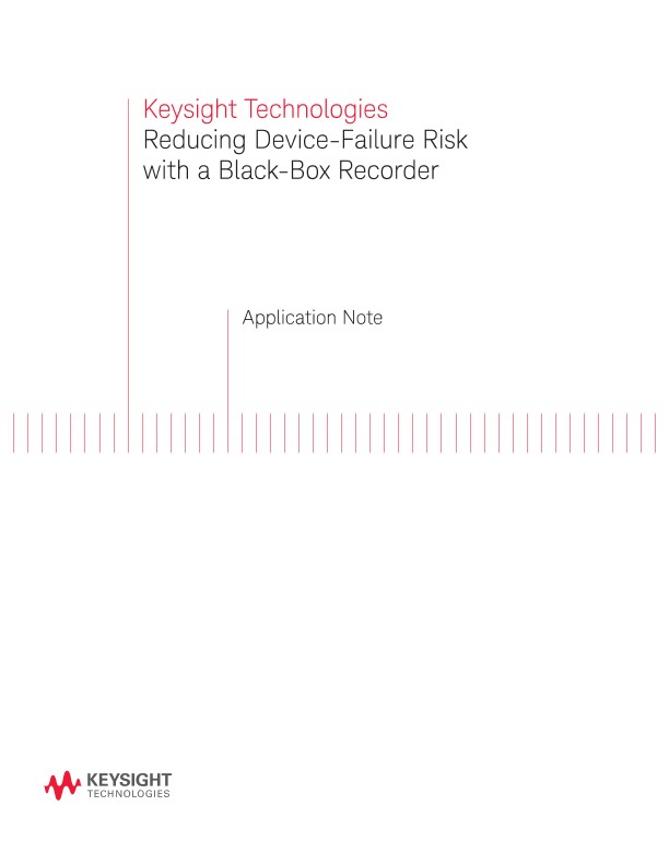 Reducing Device-Failure Risk with a Black-Box Recorder