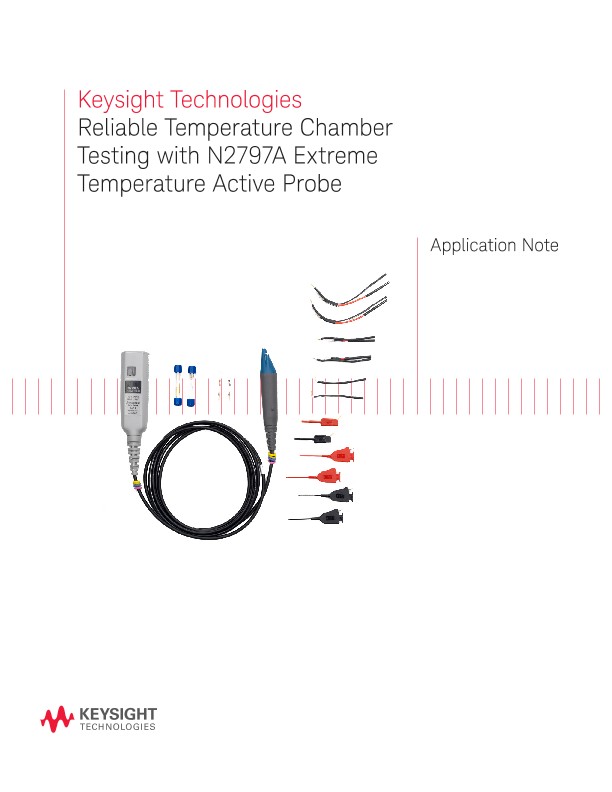 Temperature Chamber Testing with Extreme Temperature Active Probe