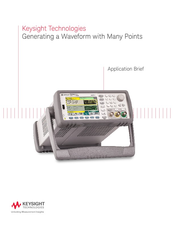 Generating a Waveform with Many Waveform Points