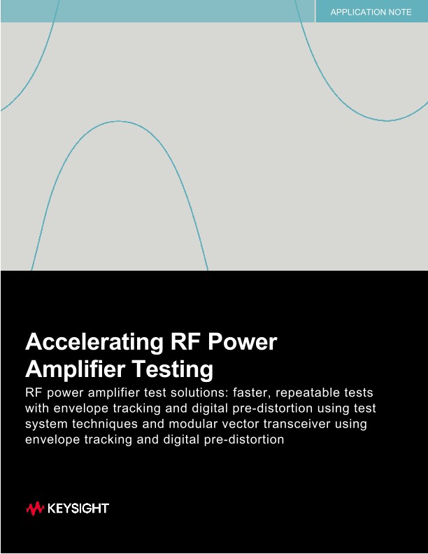 RF Power Amplifier Test Solution