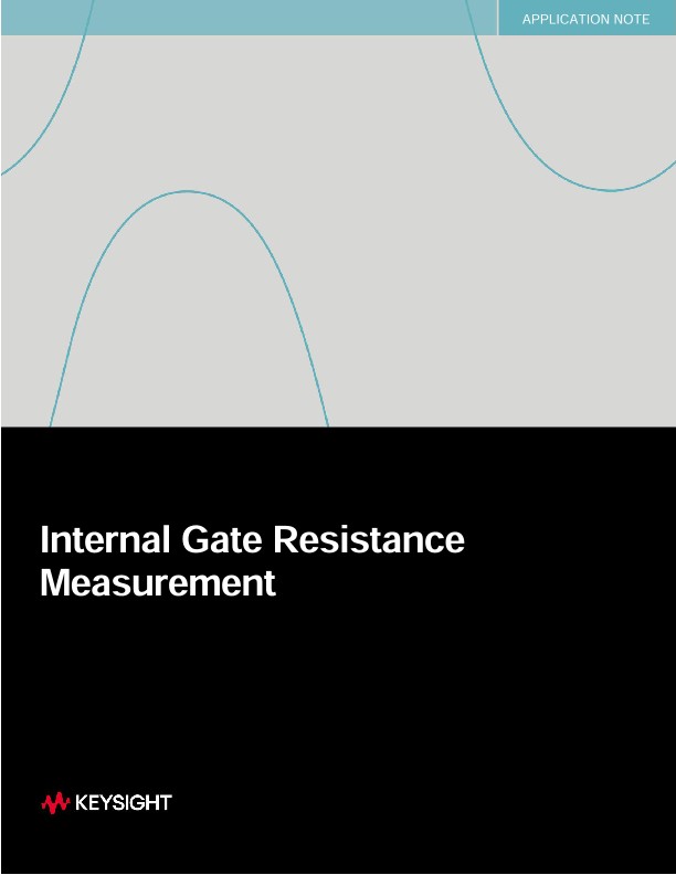 Internal Gate Resistance Measurement
