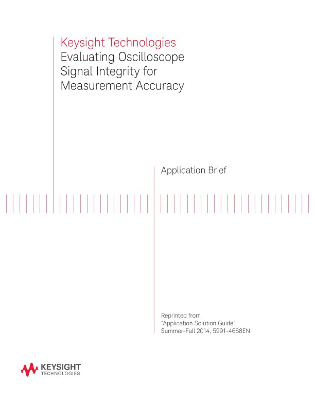 Oscilloscope Signal Integrity for Measurement Accuracy