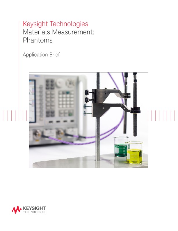 Measuring the Dielectric Properties of Phantom Materials PDF Asset Page ...