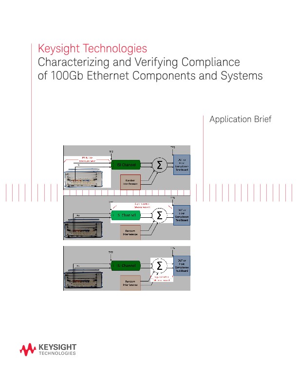 100 Gb Ethernet Components and Systems Compliance Verification