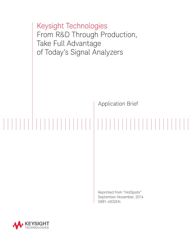 How to Fully Utilize Your Signal Analyzers