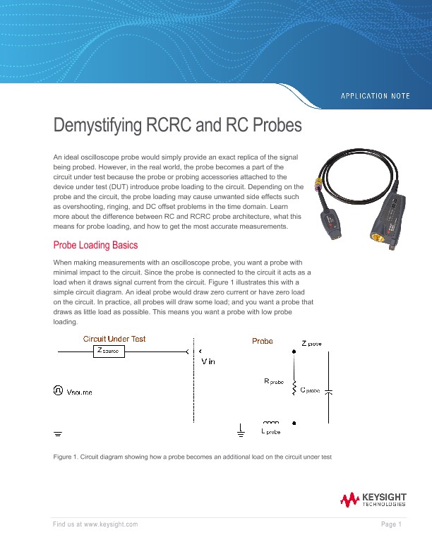 Demystifying RCRC and RC Probe