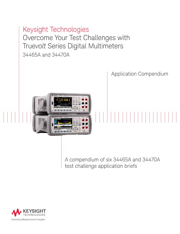Overcome Your Test Challenges with Truevolt Series Digital Multimeters