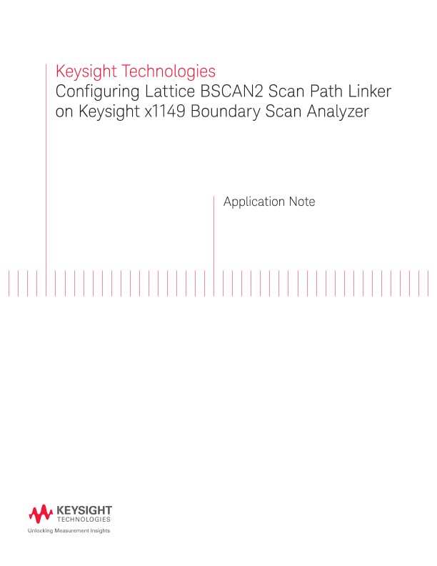 Configuring Lattice BSCAN2 Scan Path Linker 