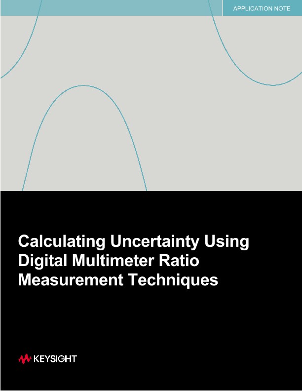 Calculating Uncertainty Using Digital Multimeter Ratio Measurement Techniques