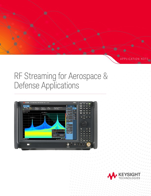 RF Streaming for Aerospace & Defense Applications