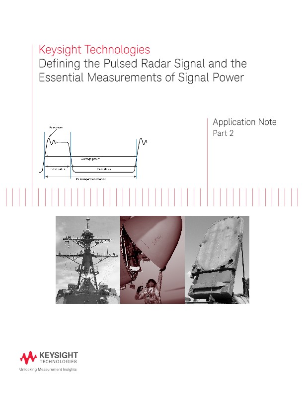 Defining Pulsed Radar Signal and Signal Power Essentials
