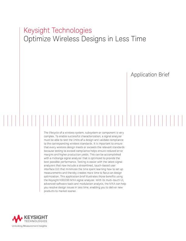 Optimize Wireless Designs in Less Time