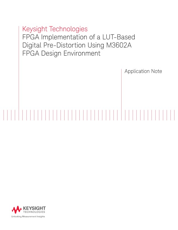 FPGA Implementation of a LUT-based Digital Predistortion
