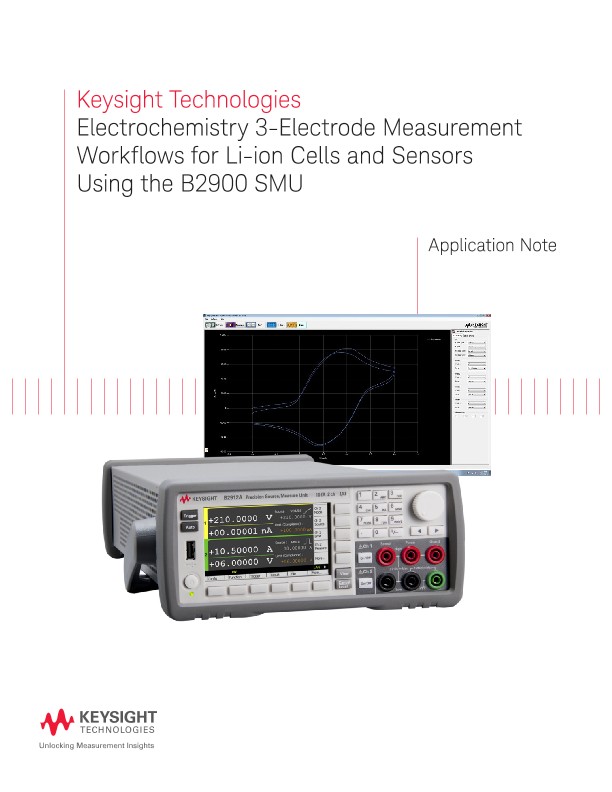 3–Electrode Electrochemical Measurement Techniques
