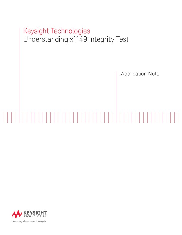 Integrity Test Using x1149 Boundary Scan Analyzer