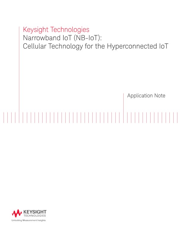 NB IoT – Cellular Technology for the Hyperconnected IoT