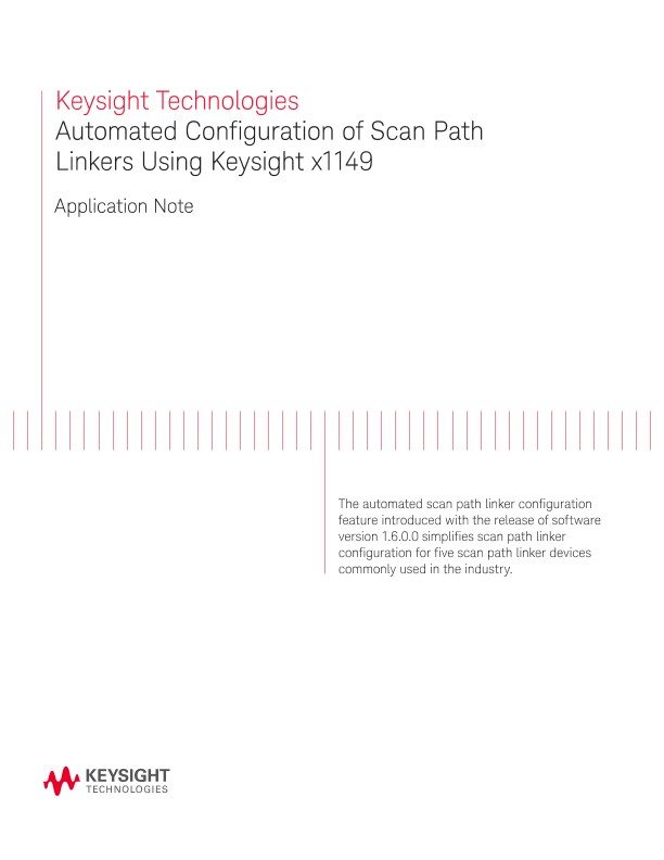 Automated Configuration of Scan Path Linkers Using x1149