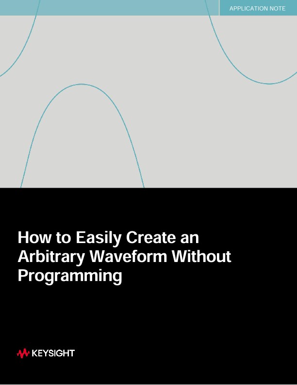 How to Easily Create an Arbitrary Waveform Without Programming