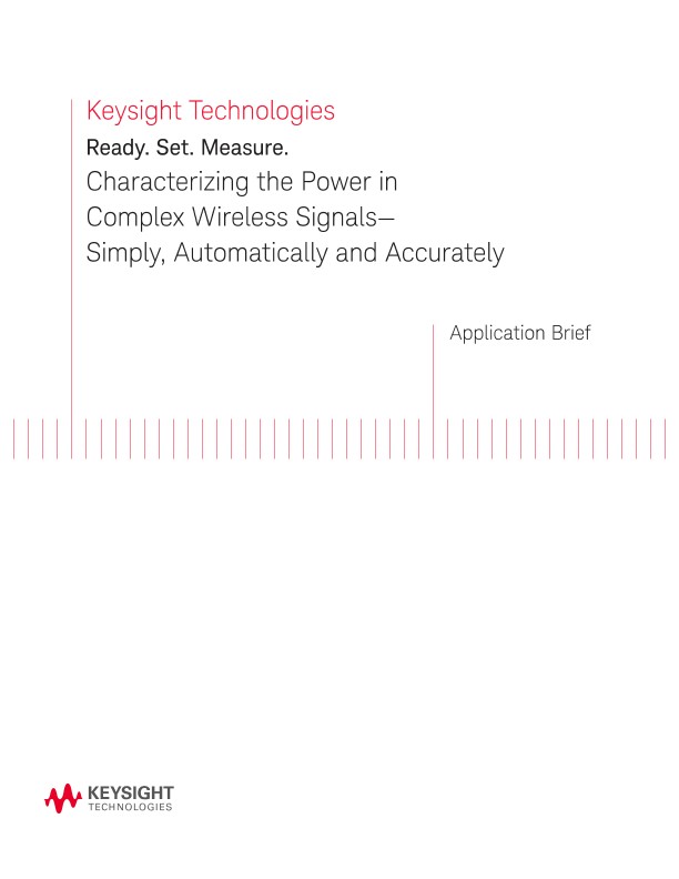 Characterizing the Power in Complex Wireless Signals 
