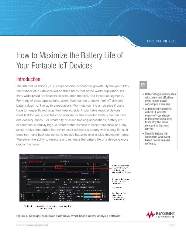 How to Maximize the Battery Life of Your Portable IoT Devices