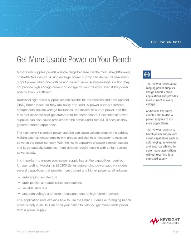 Get More Usable Power on Your Bench
