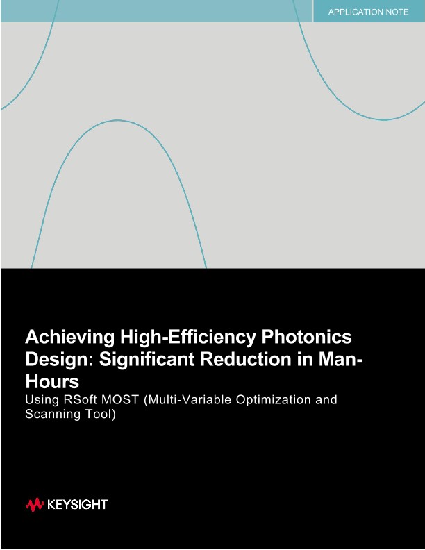 Achieving High-Efficiency Photonics Design: Significant Reduction in Man-Hours