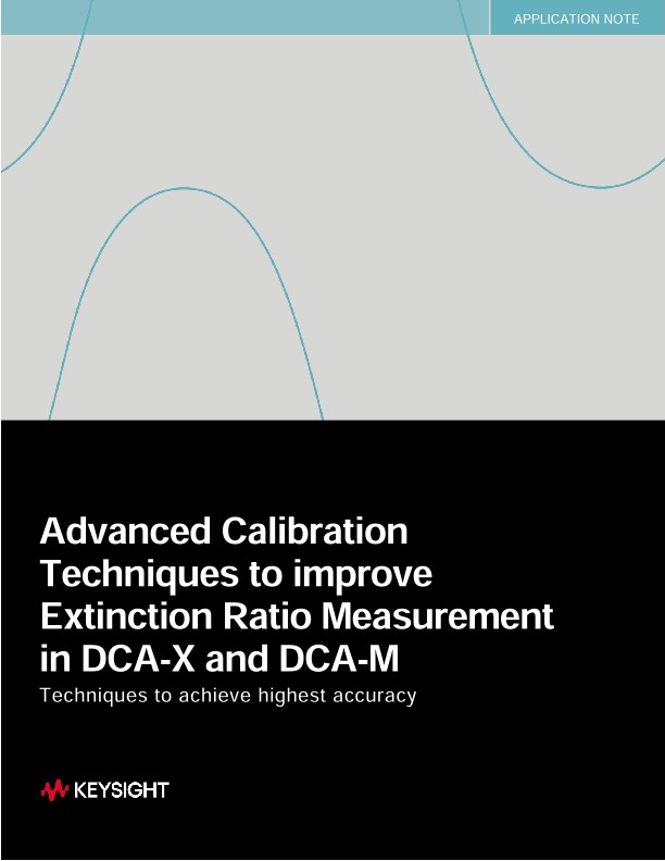 Advanced Calibration Techniques to improve Extinction Ratio Measurement in DCA-X and DCA-M