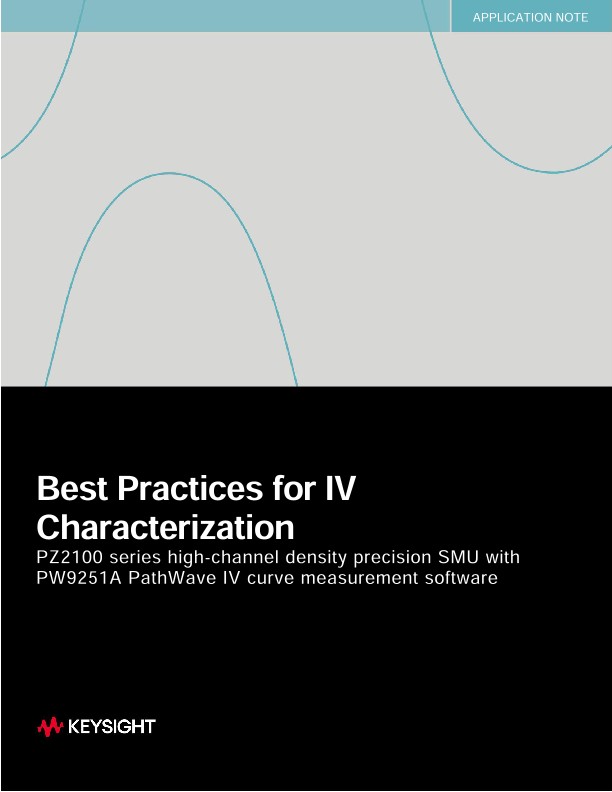 Best Practices for IV Characterization