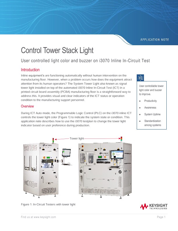 Control Tower Stack Light
