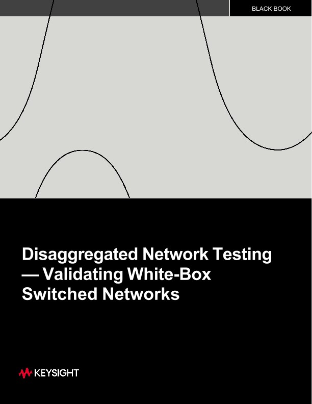 Disaggregated Network Testing — Validating White-Box Switched Networks