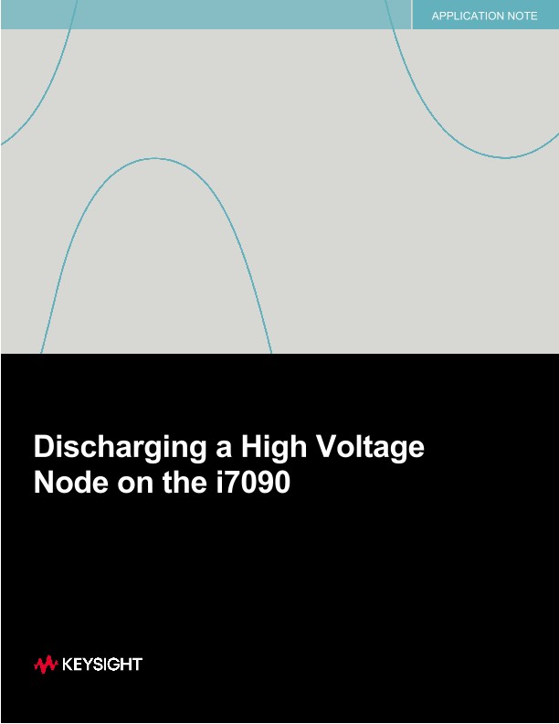 Discharging a High Voltage Node on the i7090