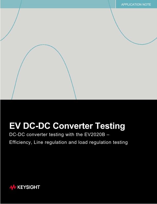 EV DC-DC Converter Testing