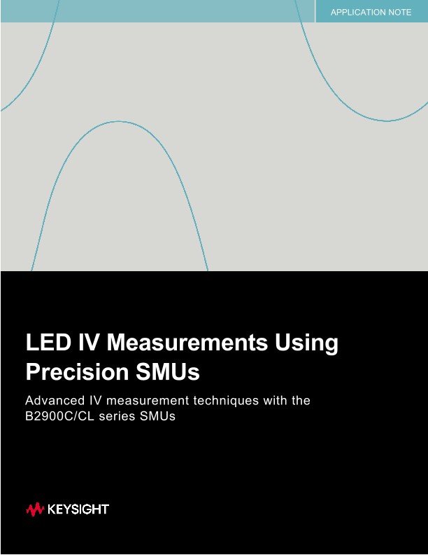 LED IV Measurements Using Precision SMUs