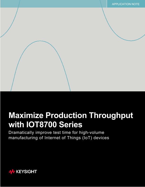 Maximize Production Throughput with the IOT8700 Series
