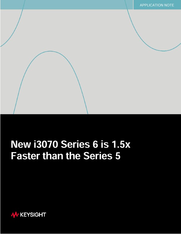 New i3070 Series 6 is 1.5x Faster than the Series 5