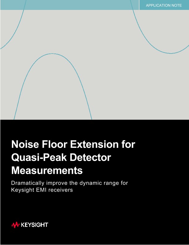 Noise Floor Extension for Quasi-Peak Detector Measurements