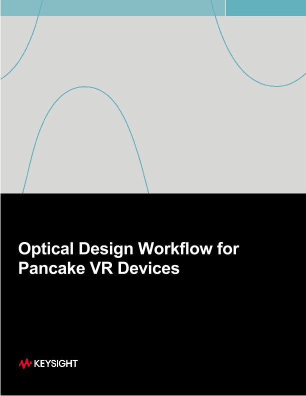 Optical Design Workflow for Pancake VR Devices